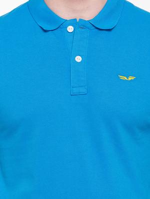 blue cotton t-shirt - 14913861 - Standard Image - 4