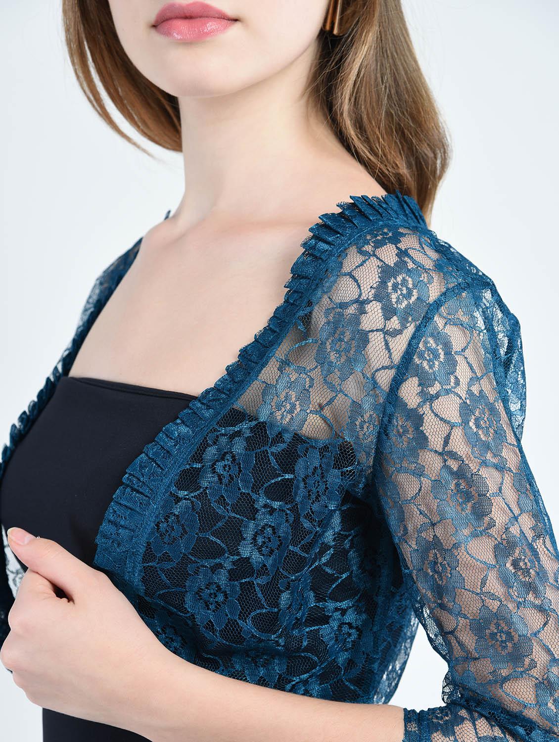 blue net short shrug - 14914181 - Zoom Image - 5