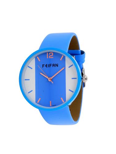Feifan Designer Blue Strap Analog Watch For Women and Girls - 14914423 - Very Small Image - 1