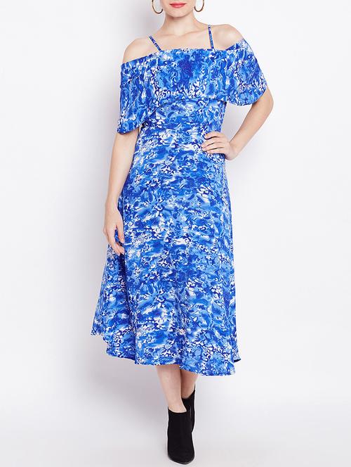 Cold shoulder cami strap maxi dress - 14914970 - Standard Image - 1