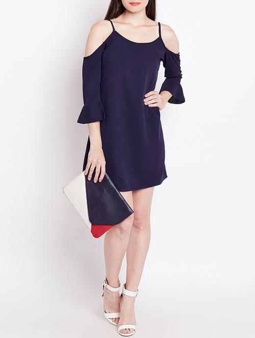 navy blue shift dress - 14914978 - Very Small Image - 1