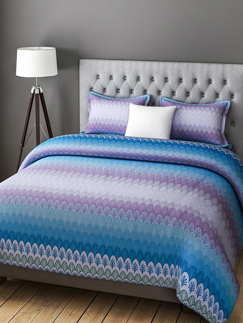 COTTON DOUBLE BEDSHEET WITH 2 PILLOW COVERS - 14916130 - Zoom Image - 1