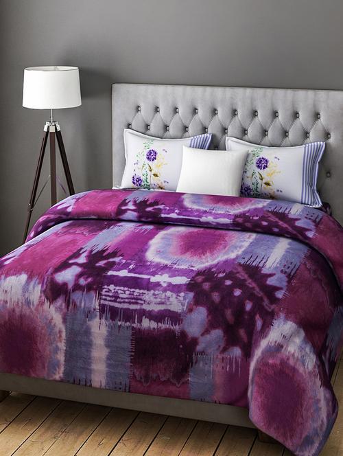 COTTON DOUBLE BEDSHEET WITH 2 PILLOW COVERS - 14916193 - Standard Image - 1