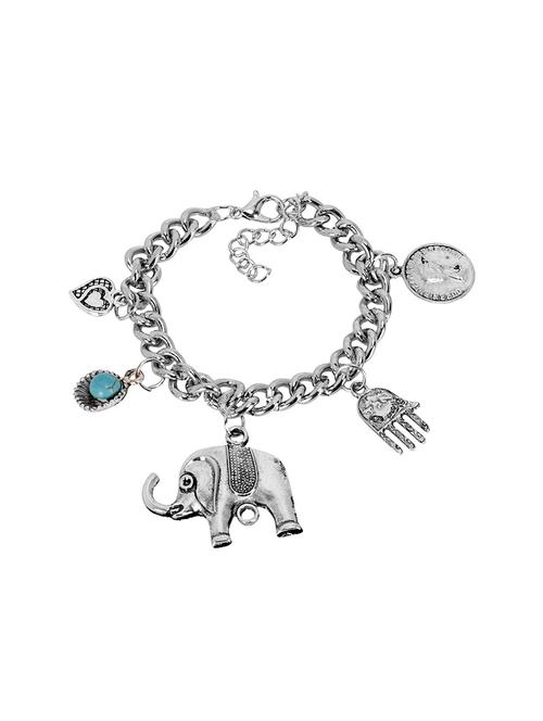 silver metal bracelet - 14918092 - Very Small Image - 1