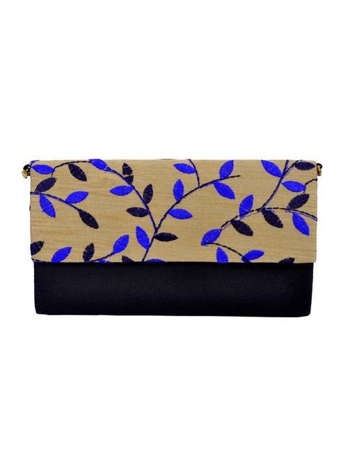 black polyester clutch - 14918175 - Standard Image - 1