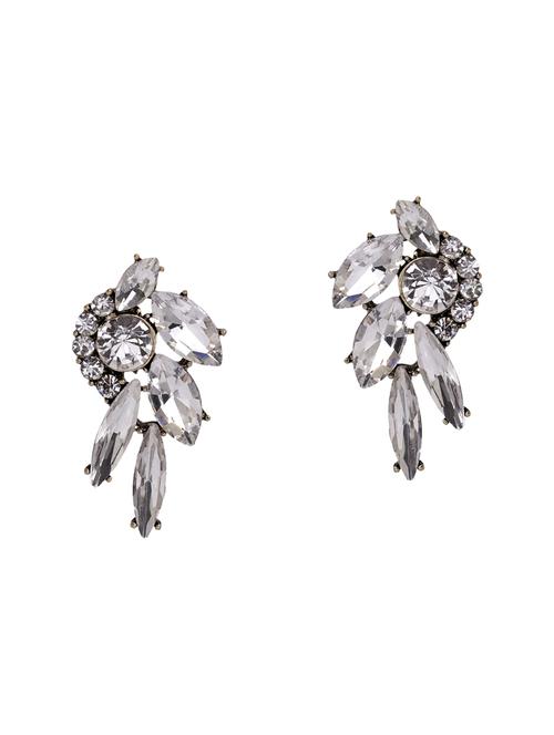 silver copper studs earrings - 14918531 - Very Small Image - 1