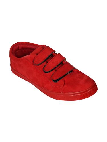 Red Suede slip on sneaker - 14918714 - Very Small Image - 1