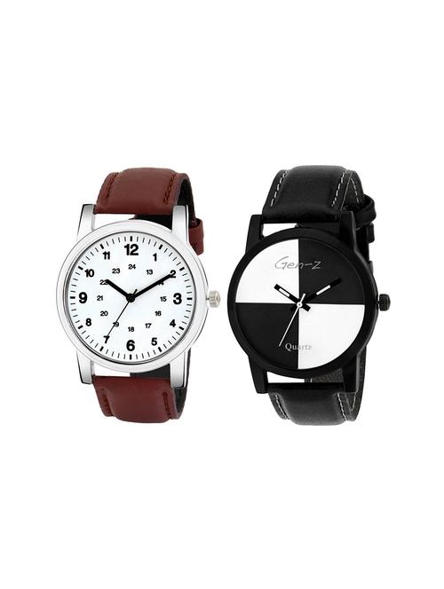 GEN-Z Combo of two Classic and Chess Watches - 14918919 - Standard Image - 1