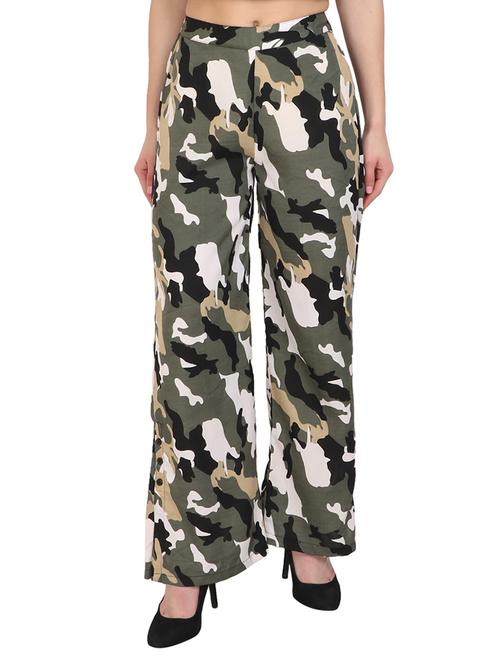 multi crepe palazzos - 14918955 - Standard Image - 1