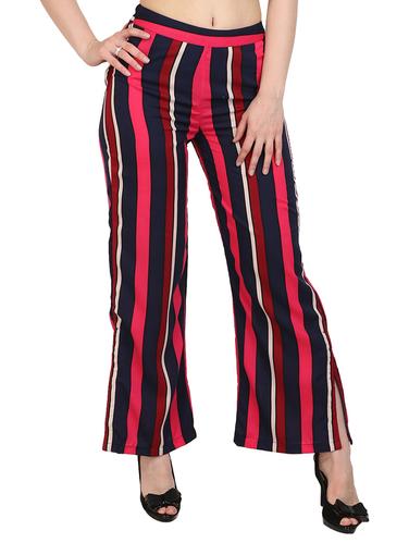 multi crepe palazzos - 14919027 - Very Small Image - 1