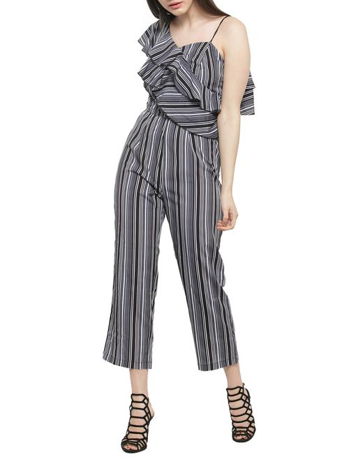 multi colored full leg jumpsuit - 14919727 - Standard Image - 1