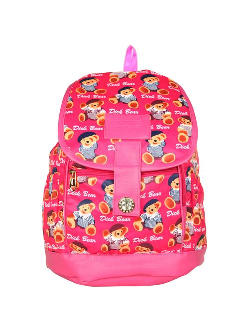 Pink leatherette fashion backpack - 14919860 - Standard Image - 1