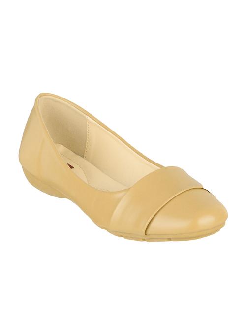 beige fabric slip on ballerina - 14920182 - Standard Image - 1