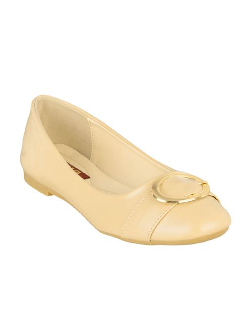 beige fabric slip on ballerina - 14920196 - Standard Image - 1