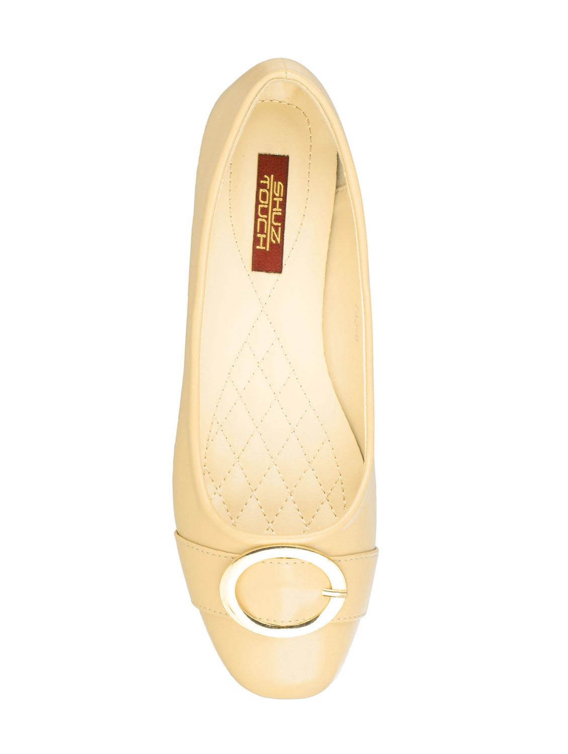 beige fabric slip on ballerina - 14920196 - Zoom Image - 4