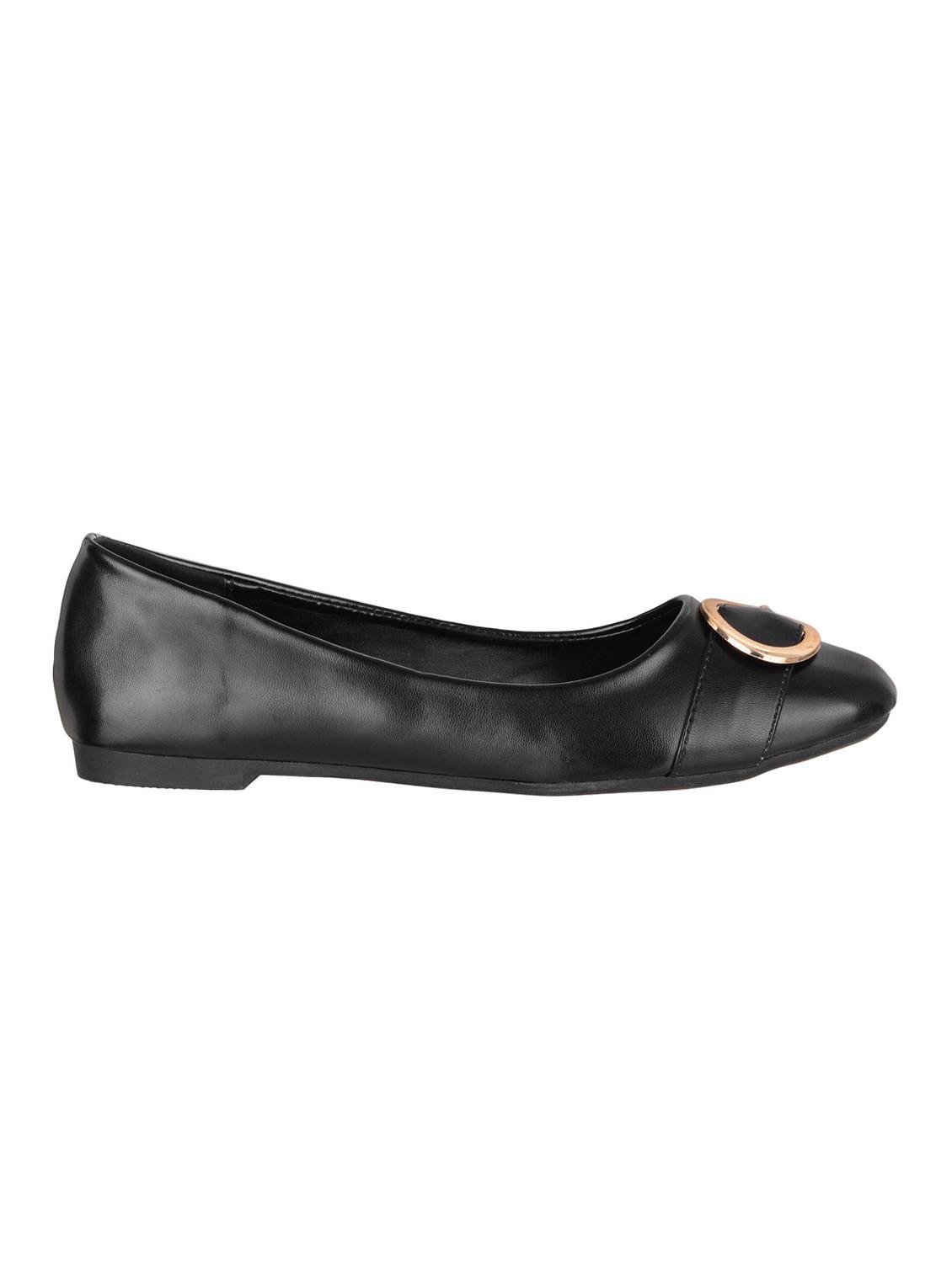 black fabric slip on ballerina - 14920197 - Zoom Image - 2