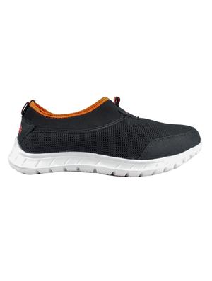 black mesh slip on sports shoes - 14920470 - Standard Image - 2