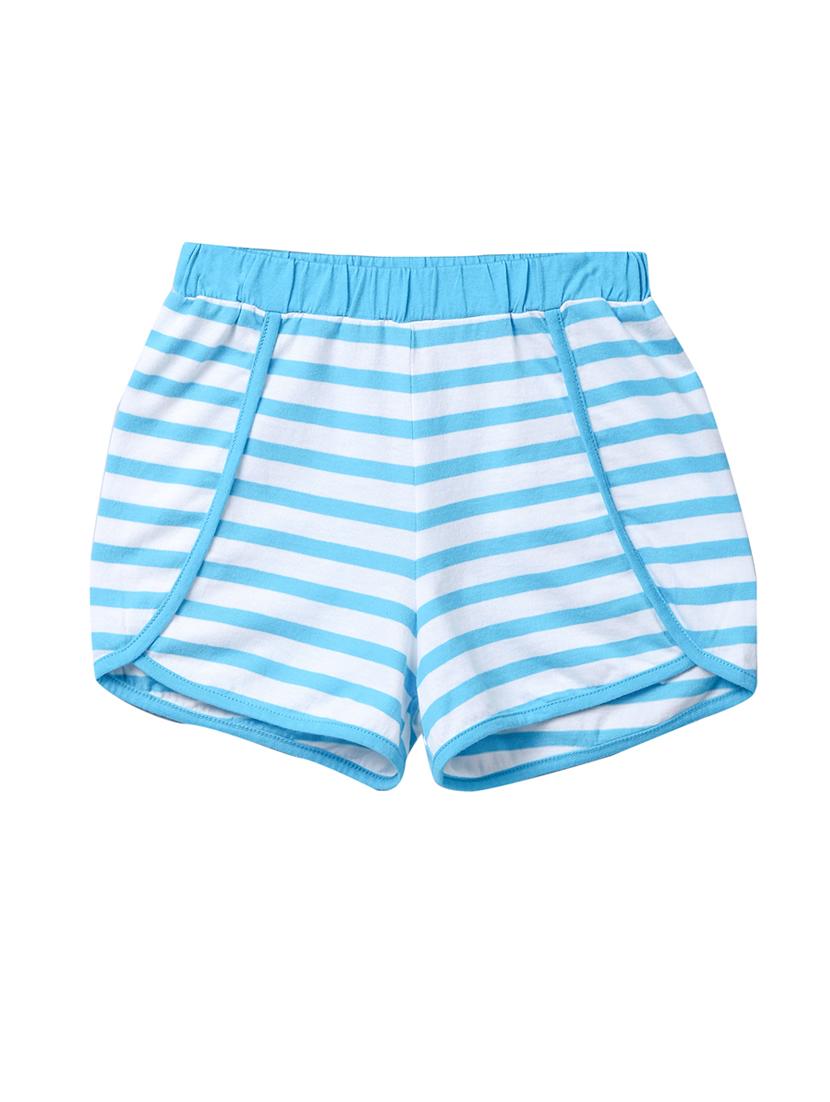 blue cotton shorts - 14920800 - Zoom Image - 1