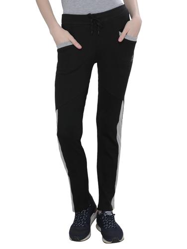 black cotton track pants - 14920995 - Very Small Image - 1