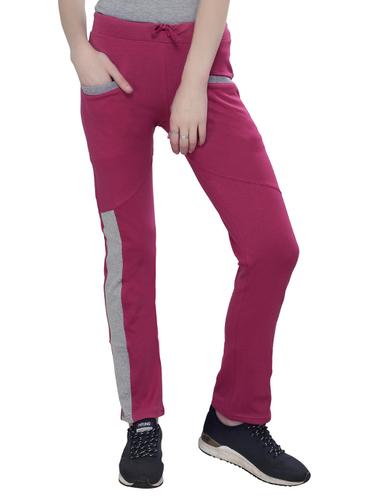 pink cotton track pants - 14921000 - Very Small Image - 1
