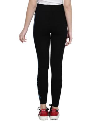 black cotton track pants - 14921356 - Standard Image - 3
