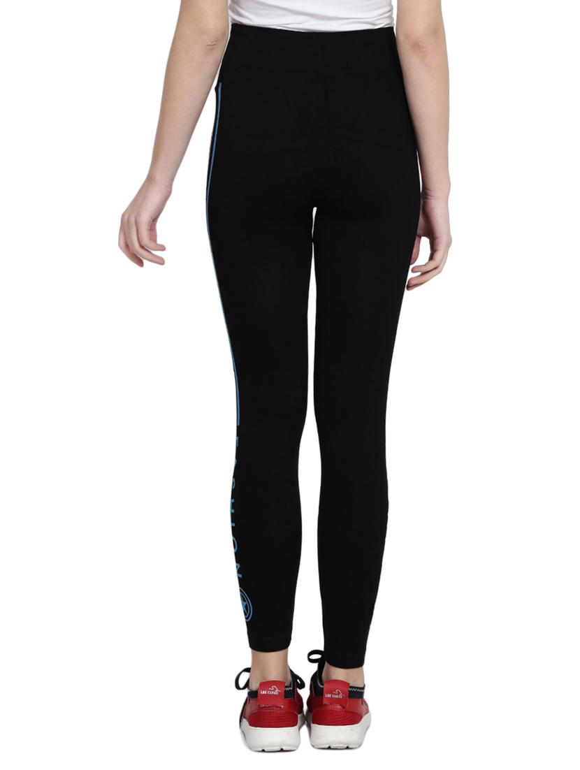 black cotton track pants - 14921356 - Zoom Image - 3