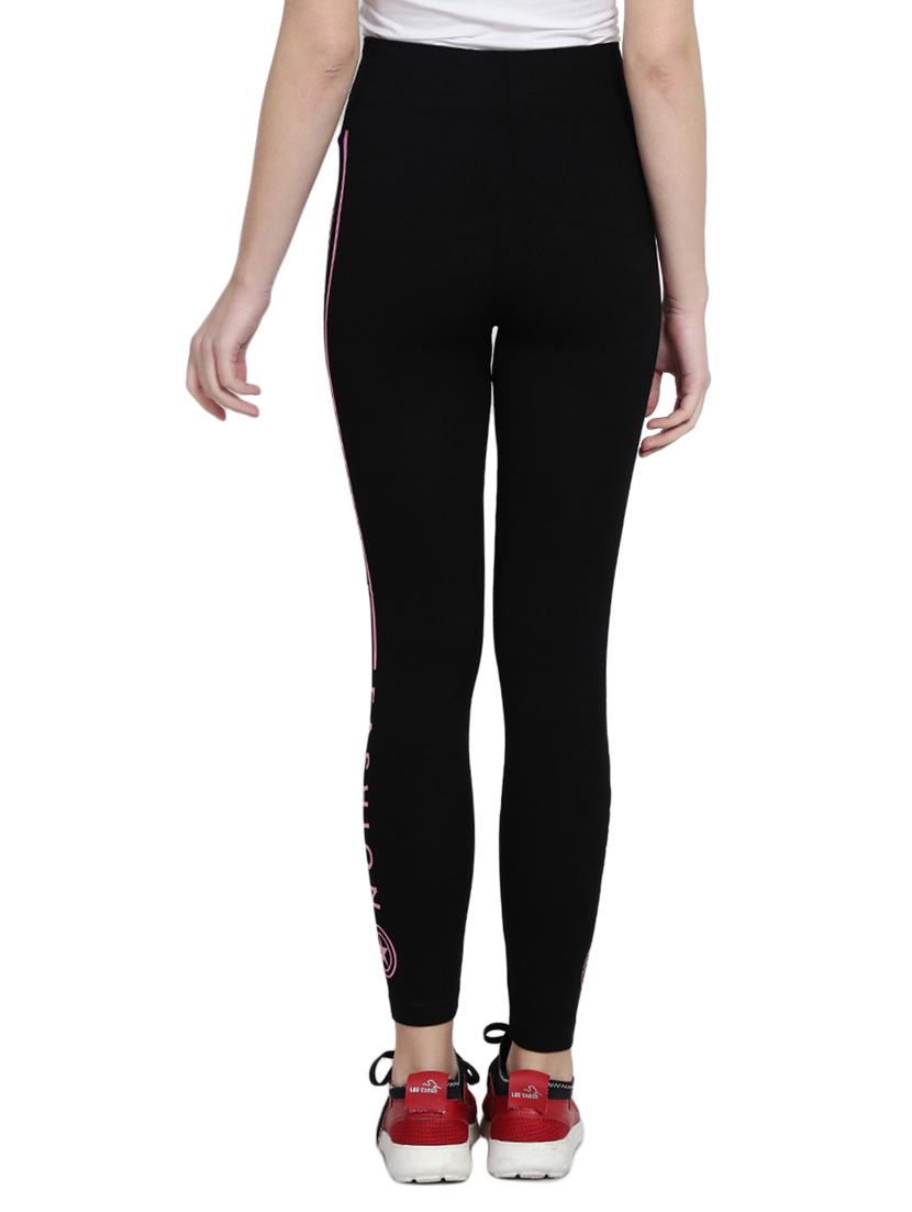 black cotton track pants - 14921357 - Zoom Image - 1