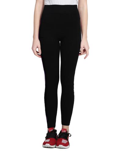 black cotton track pants - 14921358 - Very Small Image - 1