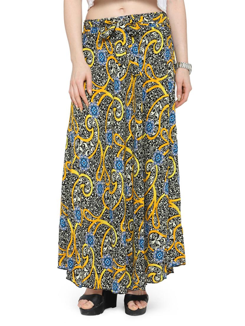 multi colored cotton maxi skirt - 14921453 - Zoom Image - 1