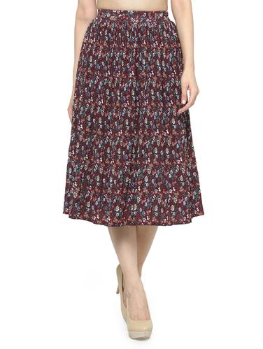 multi colored a-line skirt - 14921528 - Very Small Image - 1