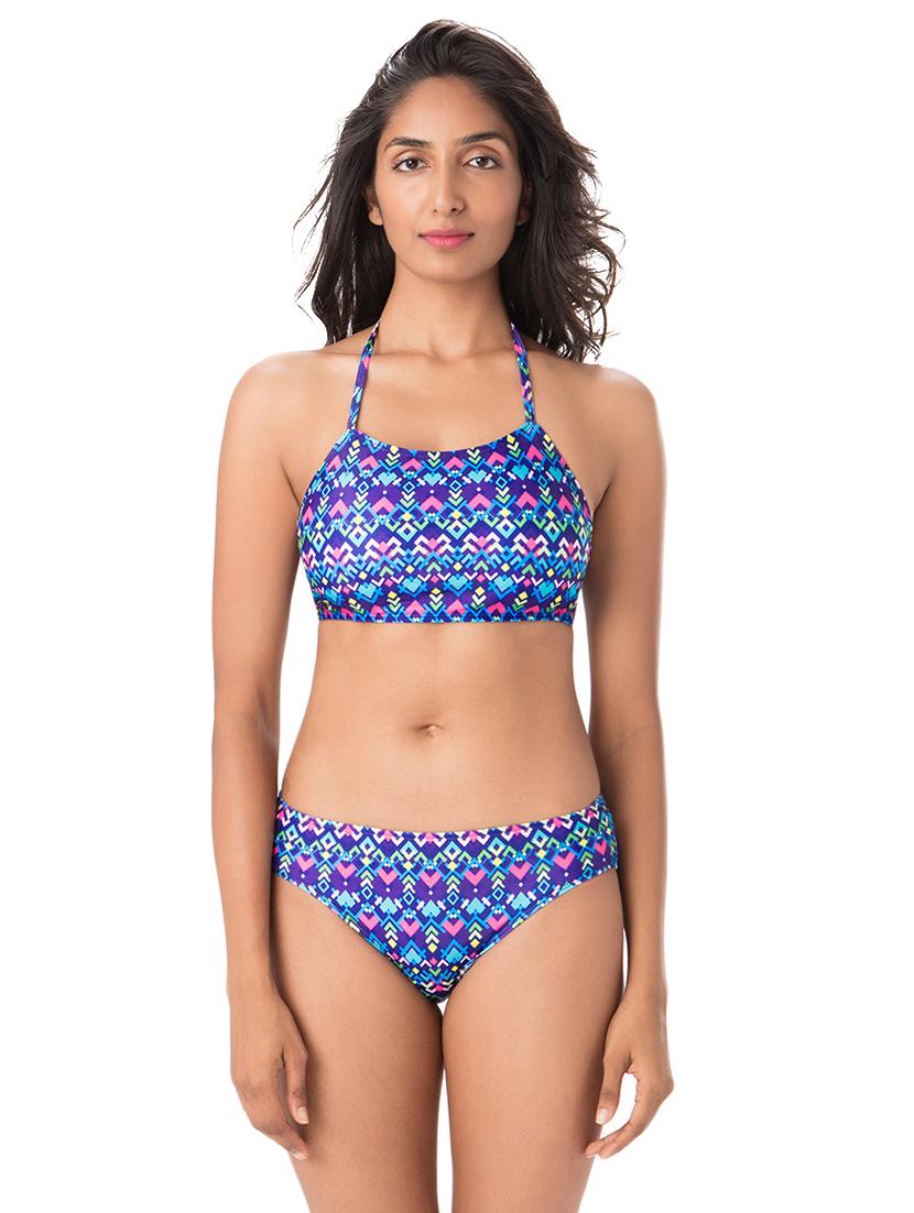 multicolored printed bikini - 14921532 - Zoom Image - 1