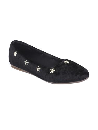 black suede slip on ballerina - 14922651 - Very Small Image - 1
