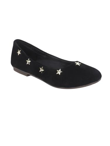 black suede slip on ballerina - 14922655 - Very Small Image - 1