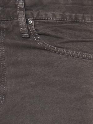 brown cotton plain jeans - 14922790 - Standard Image - 5