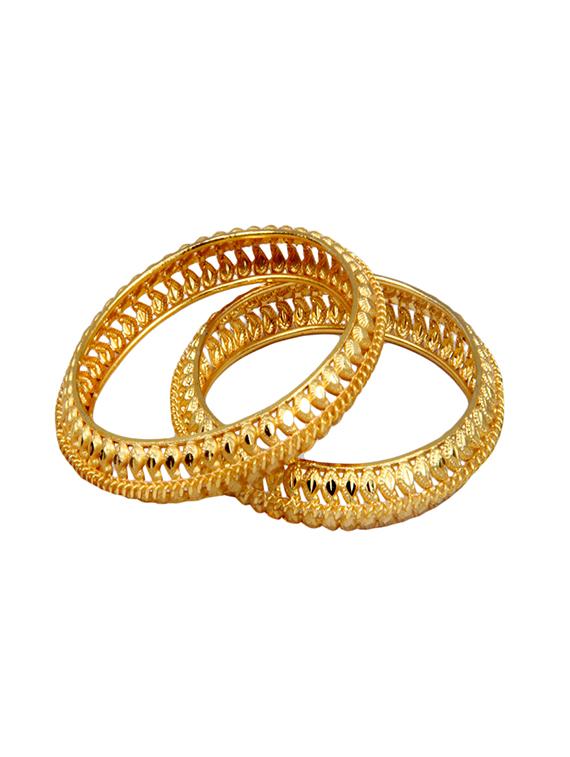 gold brass bangle - 14923423 - Zoom Image - 1