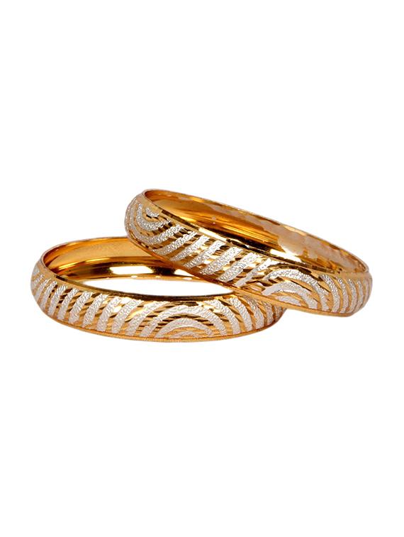 gold brass bangle - 14923430 - Zoom Image - 1