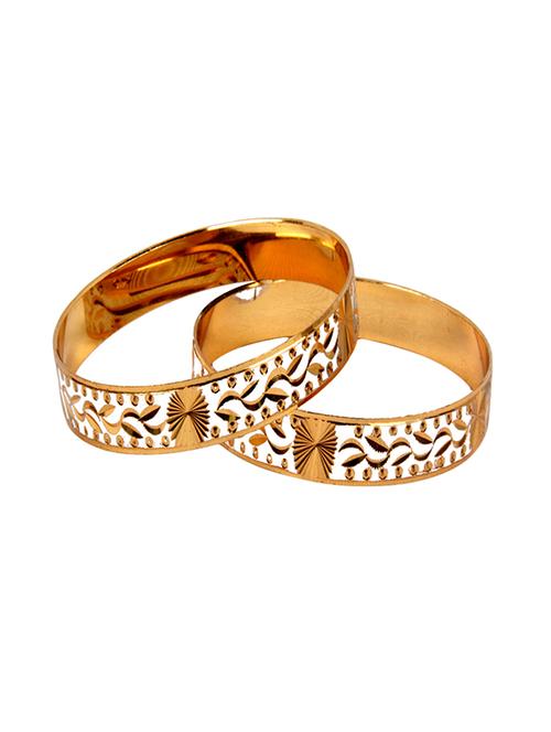 gold brass bangle - 14923442 - Standard Image - 1
