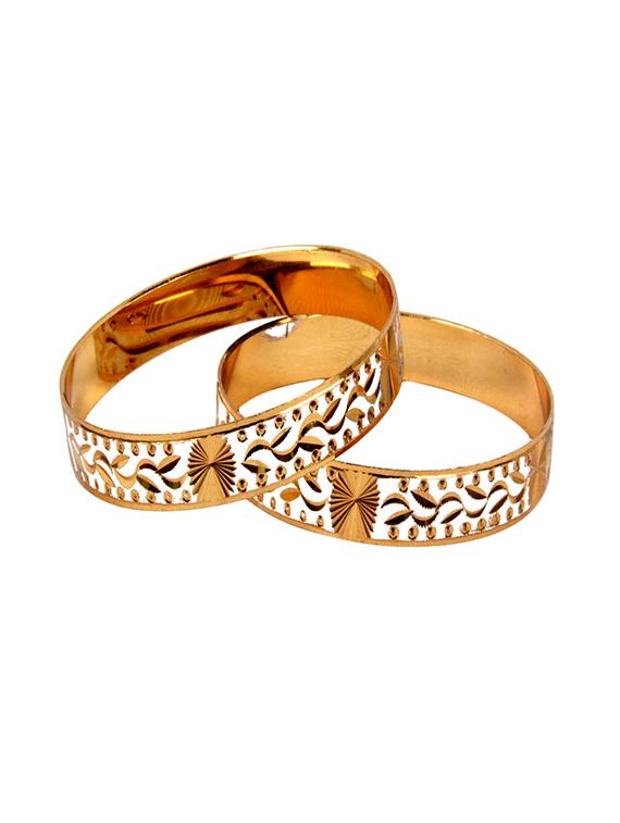 gold brass bangle - 14923442 - Zoom Image - 1
