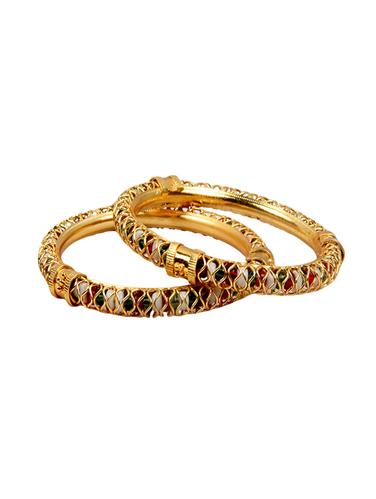 gold brass bangle - 14923454 - Very Small Image - 1