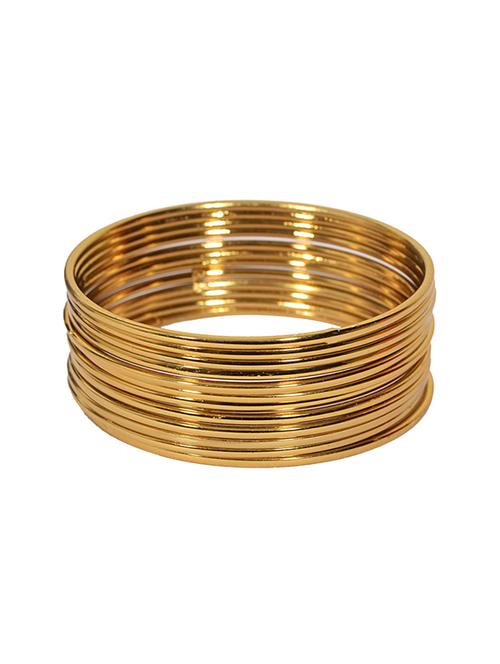 gold brass bangle - 14923499 - Standard Image - 1