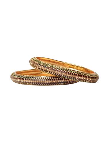 gold brass bangle - 14923511 - Very Small Image - 1