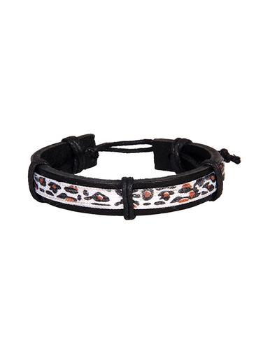 black nylon bracelet - 14923517 - Very Small Image - 1