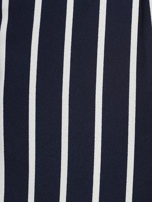 navy blue striped peg trouser - 14923821 - Standard Image - 4