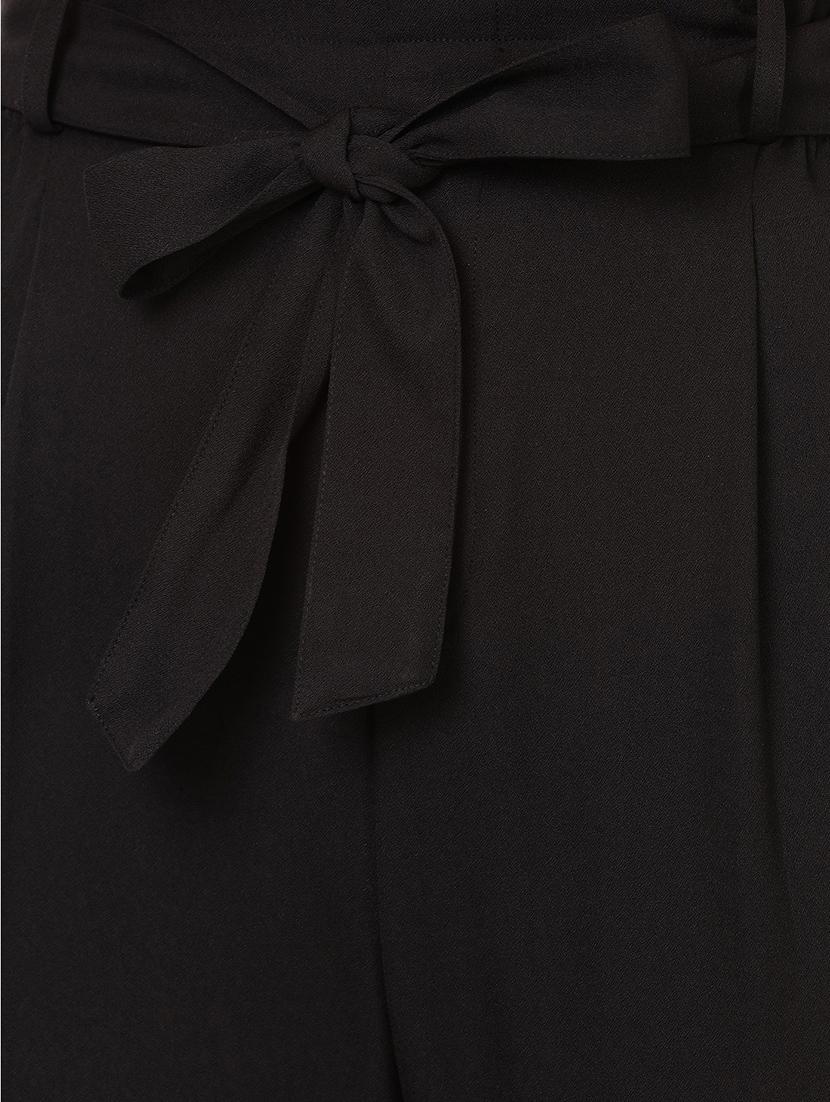 black solid peg trouser - 14923823 - Zoom Image - 4