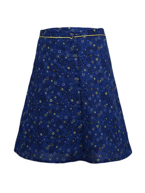 blue cotton regular skirt - 14924084 - Standard Image - 1