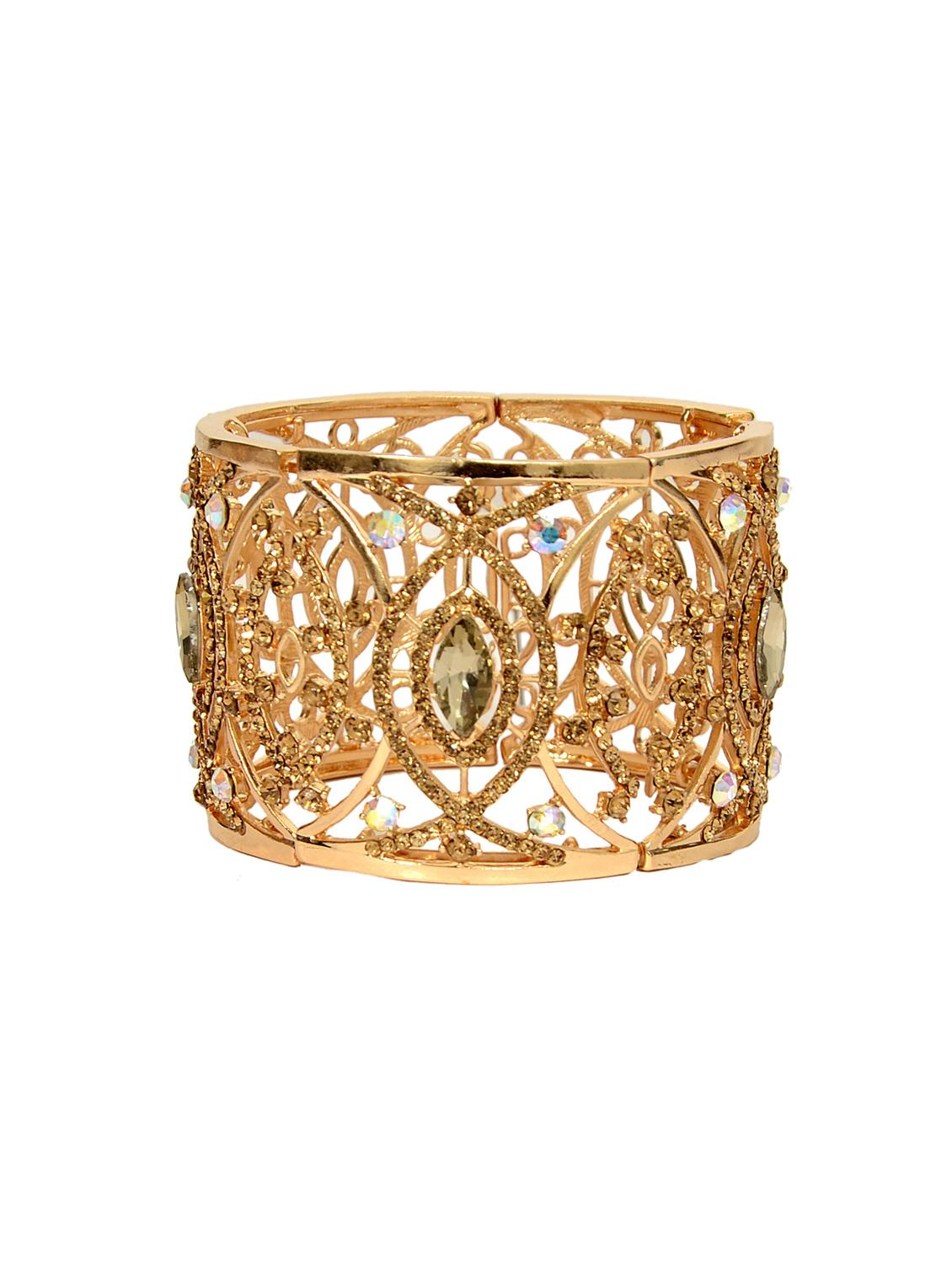 Gold Tone Stone Bangles - 14924173 - Zoom Image - 1