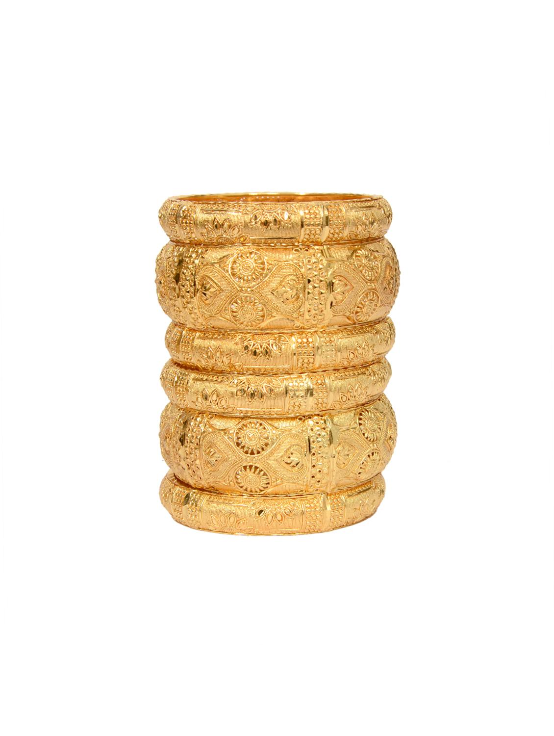 gold metal bangle - 14924278 - Zoom Image - 1