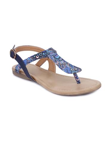 blue suede back strap sandals - 14925466 - Very Small Image - 1