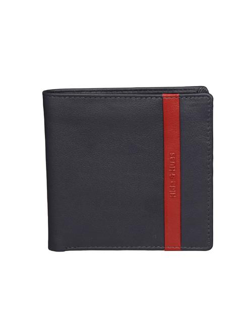 navy blue leather wallet - 14925905 - Very Small Image - 1