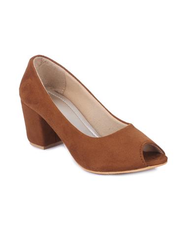 brown suede slip on sandals - 14925980 - Very Small Image - 1